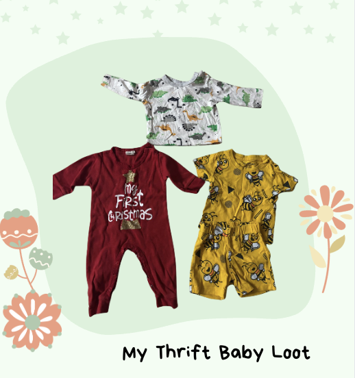 Preloved baby outfits (3-12 months)